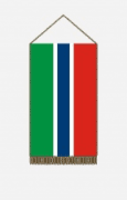 Gambia asztali zászló