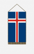 Izland asztali zászló