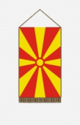 Macedónia asztali zászló