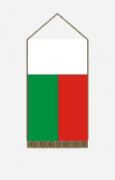 Madagaszkár asztali zászló
