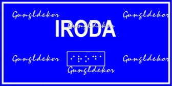 Iroda feliratú Braille-írással ellátott tábla