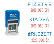 COLOP S160 dátum bélyegző (gumival együtt)
