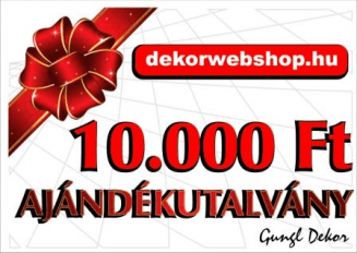 10000 Forintos utalvány