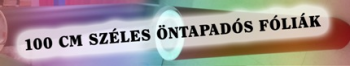 100cm széles öntapadós fóliák