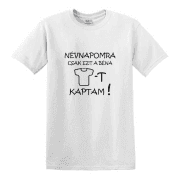 Névnapomra csak ezt a béna pólót kaptam egyedi grafikás férfi póló