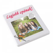 Tili-toli puzzle kirakós játék egyedi színes fényképpel szöveggel