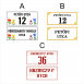 Utcanévtábla színes design-nal fém vagy műanyag kivitelben
