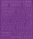 1 cm-es öntapadós betűk, lila színben