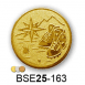 Érembetét természetjárás túra BSE25-163 25mm arany, ezüst, bronz