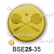 Érembetét squash fallabda BSE25-35 25mm arany