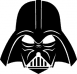 Darth véder 2 db plottervágott autós matrica applikáló fóliával