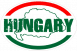 Hungary feliratos színes ovális autós matrica