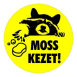 Moss kezet! Figurás kerek matrica csomagban is