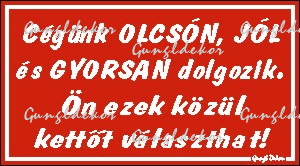 gyorsan menjen dolgozni)