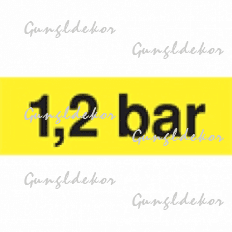 1,2 bar sárga matrica