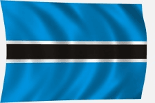 Botswana zászló