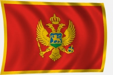 Montenegro zászló