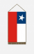 Chile asztali zászló