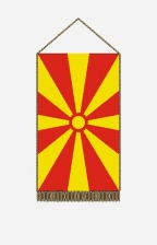 Macedónia asztali zászló