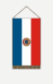 Paraguay asztali zászló