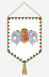 Magyar angyalos autós zászló